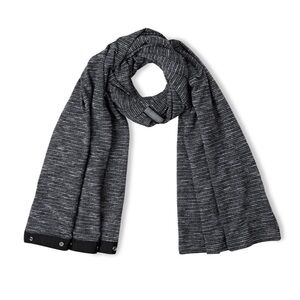 Lululemon Vinyasa Scarf Coco Check  Black /White Pique